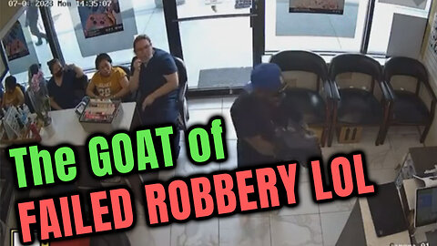 😂Guy has Greatest Failed Robbery attempt of all time😂