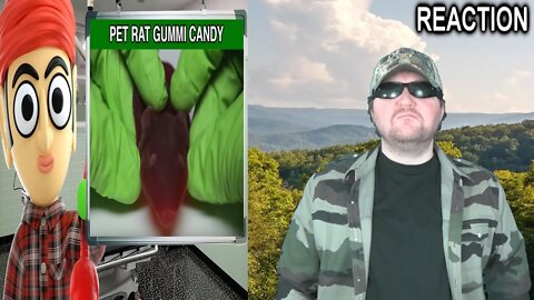 Jelly Belly Pet Rat Gummi Candy - Runforthecube Candy Review REACTION!!! (BBT)