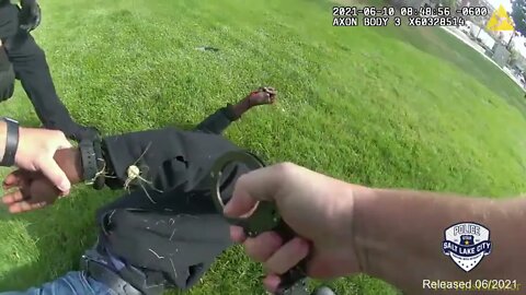 Tense bodycam video shows police shooting Pioneer Park suspect