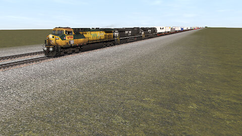 Trainz Plus Railfanning: Chasing 28X with a fallen flag leader!