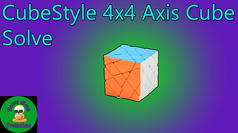 CubeStyle 4x4 Axis Cube Solve