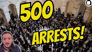 500 People Of The Jewish Faith Arrested Inside Congress