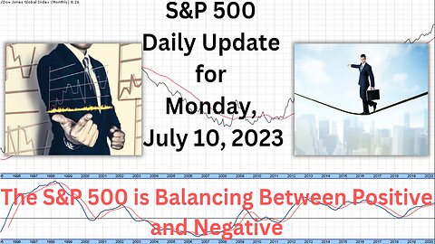 S&P 500 Daily Market Update for Monday July 10, 2023