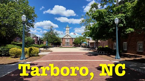 I'm visiting every town in NC - Tarboro, North Carolina