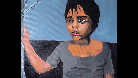 Acrylic Painting time-lapse: Child
