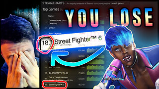 Street Fighter 6 Sales Disappoint | #19 on Steam | #2 in UK | Capcom PR Team In Spin Mode