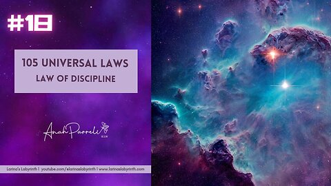 The Law of Discipline| Universal Law Number No. 18