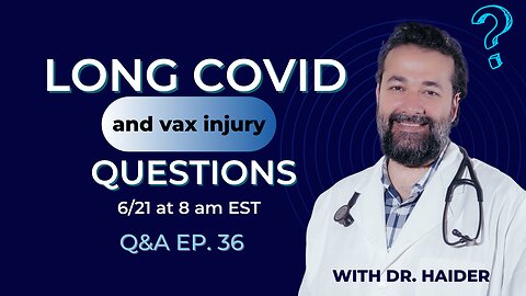 LIVE Q&A with Dr. Haider