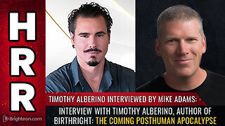 Interview with Timothy Alberino, author of Birthright: The Coming Posthuman Apocalypse