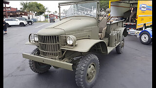 WWII DODGE MILITARY TRUCK - FULLY RESTORED & WORKING