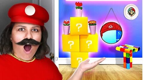 Super Mario Room Makeover 🤩🤩 DIY Crafts for Perfect Mario Bedroom