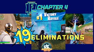 FORTNITE GAMEPLAY 19 Eliminations with a VICTORY!🤩👑