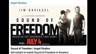 Official Trailer - Sound of Freedom starring Jim Caviezel