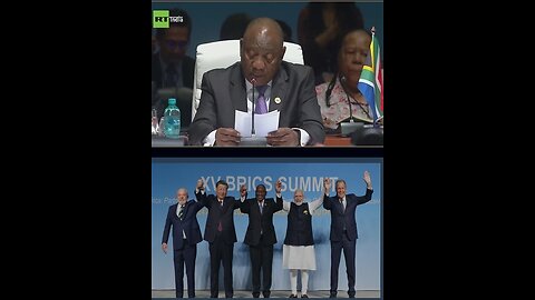 🇿🇦 Ramaphosa: BRICS Stands for Equitable & Multipolar World