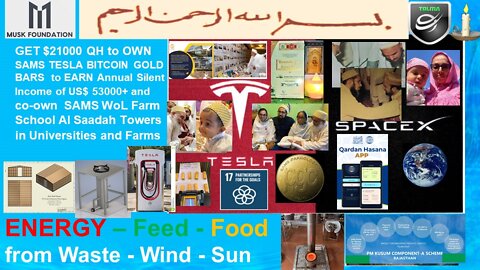 SAMS TESLA GOLD powered UPLIFTMENT of ALL