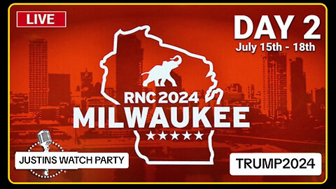 LIVE: Day Two: 2024 Republican National Convention in Milwaukee, Wisconsin - 7/16/24