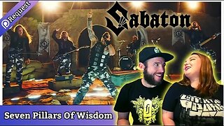 HISTORY CHANNEL with METAL | Couple React to SABATON - Seven Pillars Of Wisdom #reaction #sabaton