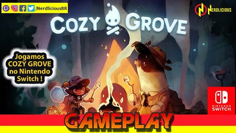 🎮 GAMEPLAY! Conheça COZY GROVE, um simulador de acampamento numa ilha assombrada. Confira!