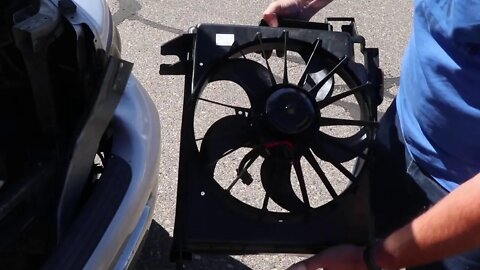 2003 Dodge 2500 Electric Fan Replacement