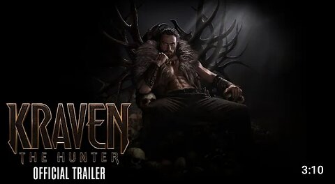 KRAVEN THE HUNTER - Official Red Band Trailer (HD)