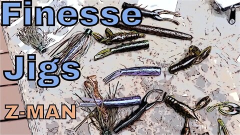 Z Man jigs, Nedrigs - Finesse Baits!