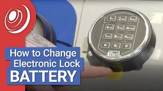 How to Change a Battery in an Electronic Lock