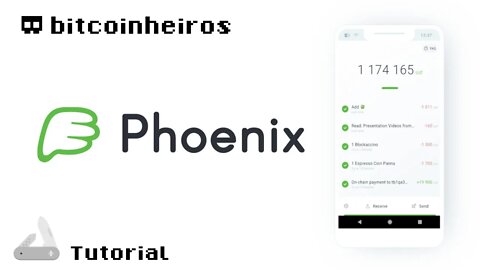 Tutorial da carteira Phoenix para Lightning Network