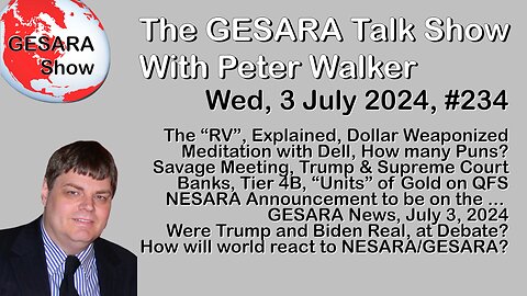 2024-07-03 GESARA Talk Show 234 - Wednesday