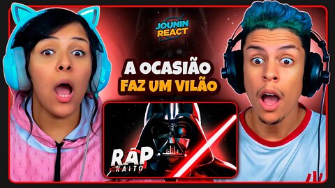 O Lado Negro da Força | Darth Vader (Star Wars) | Kaito | [React em Casal] 🔥