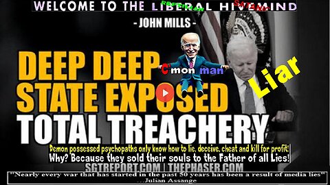 SGT REPORT - DEEP DEEP STATE EXPOSED: TOTAL TREACHERY -- COL. JOHN MILLS