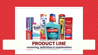 What is PRODUCT LINE?