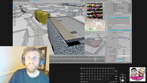 Recreating Sheffield buildings in 3D to a Da Tweekaz mix [screencast]