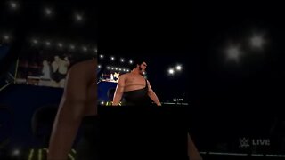 WWE 2k22 Andre The Giant Entrance #shorts