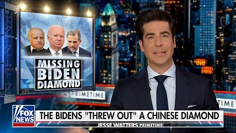 The Bidens Threw Out the Chinese Bribe Diamond. Per James Biden. | Jesse Watters