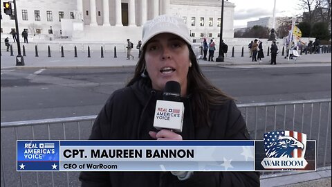 Cpt. Maureen Bannon on the Ground at First Post-Roe March for Life