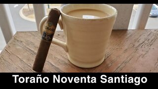 Toraño Noventa Santiago cigar review