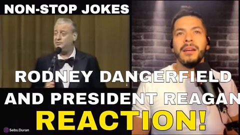 Rodney Dangerfield Has President Reagan Laughing Up a Storm (Reaction!)