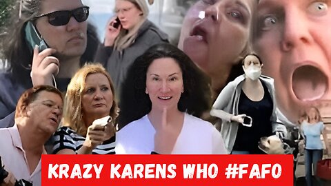 😭🤣Karen Learns the HARD Way! Messing with the Wrong Person Backfires BIG TIME! 👀⚠️🚨