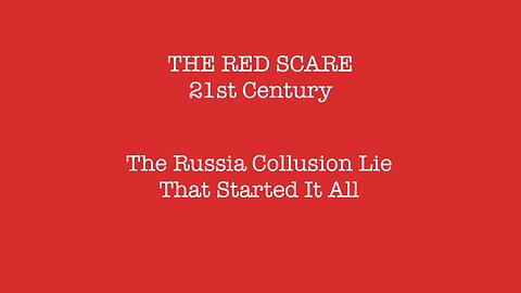The Rest of The Story #RussiaHoax