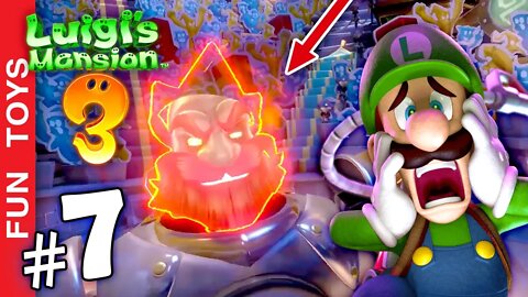 Luigi's Mansion 3 #7 - O que você faria se um REI FANTASMA te desafiasse? Tem até um CAVALO FANTASMA