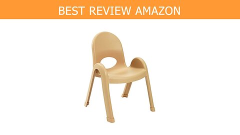 Angeles Kids Stacking Chair Natural Review