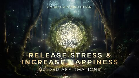 Release Stress - Relaxation Affirmations | 432Hz Ambient Binaural Meditation Music