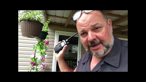 President Randy handheld CB radio unboxing, range test and field review.