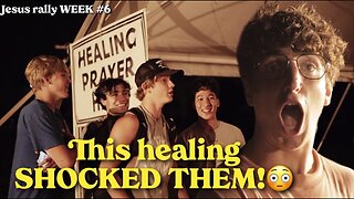 Healing + Baptism CAUGHT ON CAMERA | JESUS RALLY WEEK 6