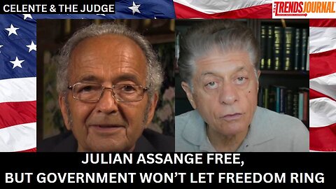 JULIAN ASSANGE FREE, BUT GOVERNMENT WON'T LET FREEDOM RING