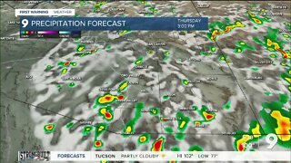 Monsoon storm chances to increase Thursday