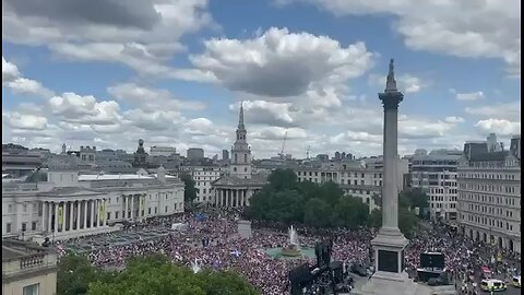 Massive Protest in Britain Against Illegal Immigration
