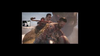 God of War - KRATOS vs BALDUR LUTANDO SOBRE o GIGANTE #2 - Completo no CARD FINAL #godofwar #shorts