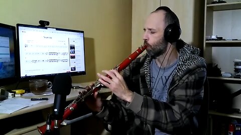 The Lady In Red Chris de Burgh 1986 (Cover Clarinet)