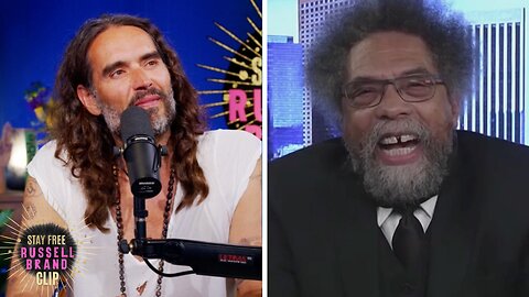 Dr Cornel West Announces He's Running For President in 2024 -On Stay Free with Russell Brand